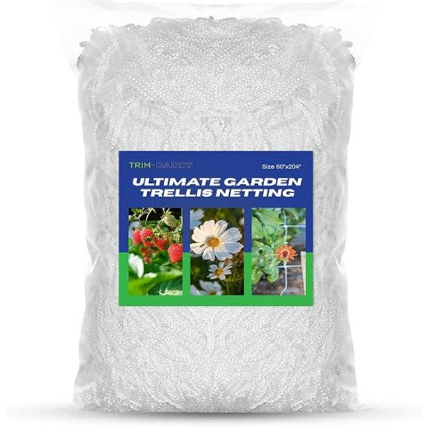 trellis netting for climbing plants Trim Daddy Ultimate Garden Trellis Netting for Climbing Plants