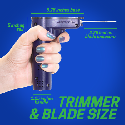TRIM-DADDY™ 3PLUS trimmer for Wet or Dry Hydroponic Plants Bud